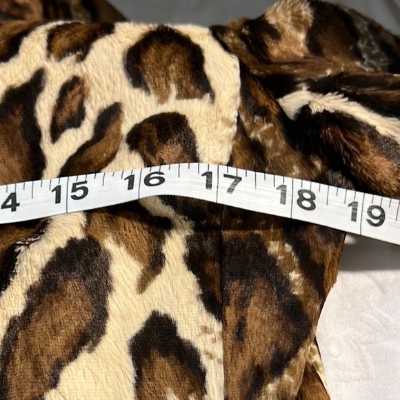 VTG Helene Berman,London,Animal Print Fur Jacket & Top,Excellent Condition, S - Picture 10 of 15